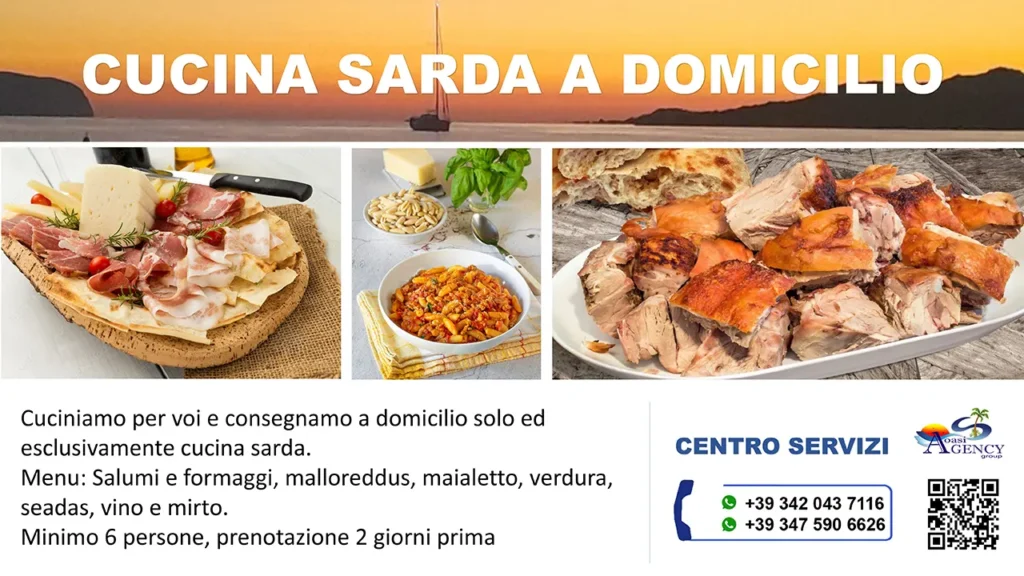 Oasi Agenci Group - Cucina Sarda a domicilio - Olbia - Costa Smeralda