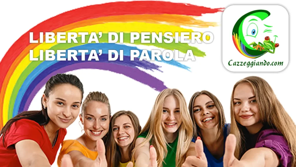 Cazzeggiando social - Libertà di parola Libertà di pensiero